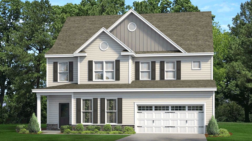 Lucas - The Manors at Haywood Glen: Knightdale, North Carolina - D.R. Horton