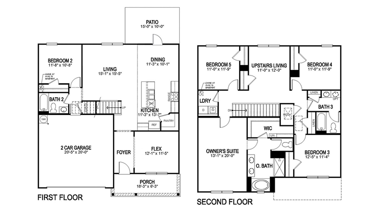 The Carol floor plan