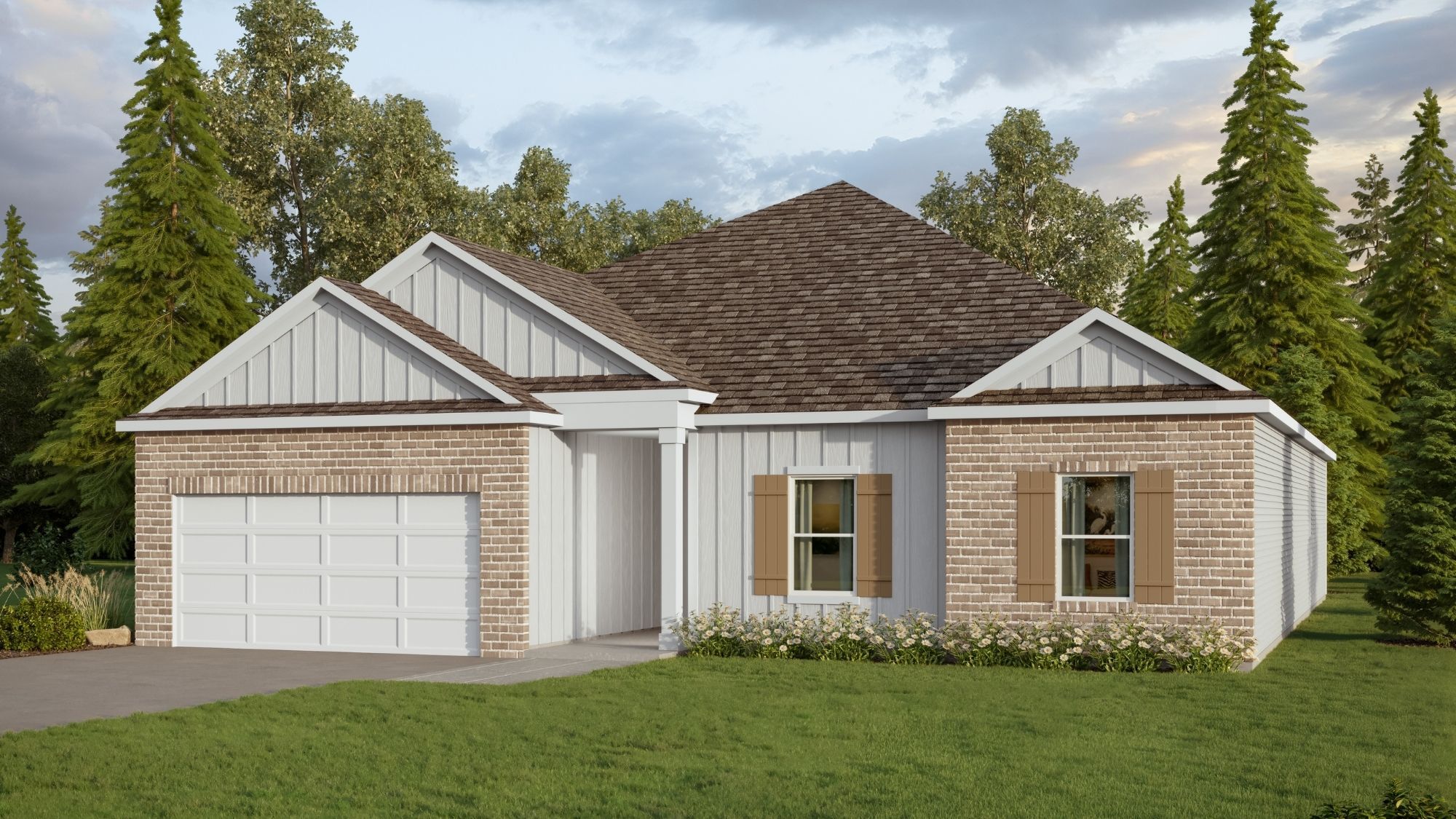 The Oakdale floor plan