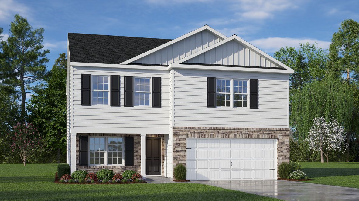 D.R. Horton New Construction Floor Plans in Raleigh Durham NC