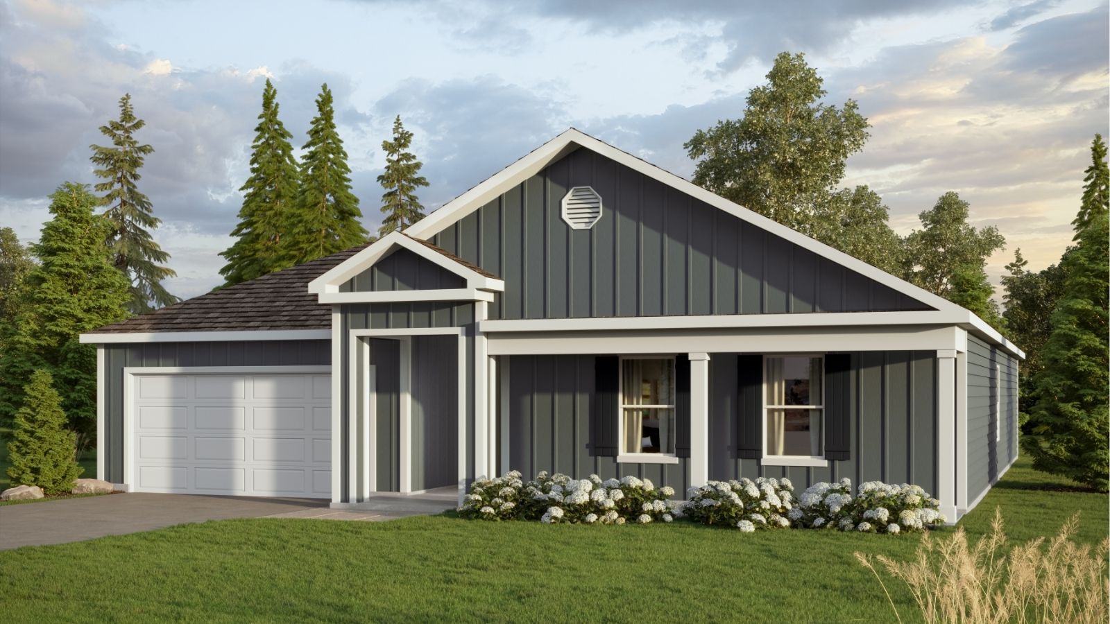 The Denton floor plan