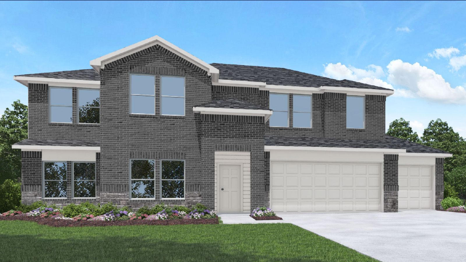 Plan E60D - Riverside Estates: Mont Belvieu, Texas - D.R. Horton