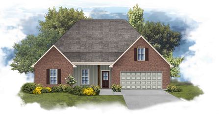Camellia V H Floor Plan - DSLD Homes - Alabama