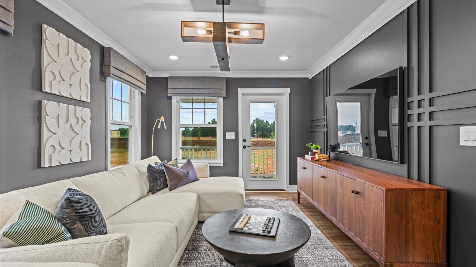 Pelham home plan second floor loft or flex space