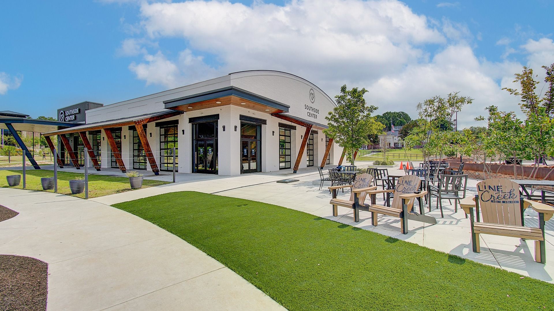 City Center Park for community events, entertainment and relaxing in Fayetteville, GA.