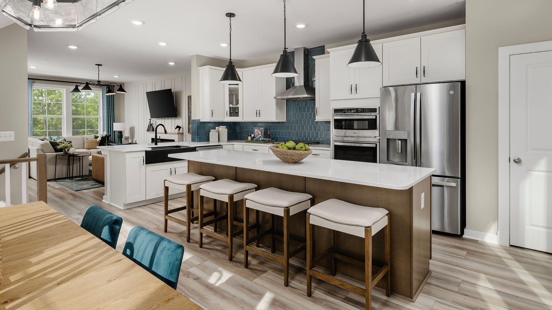 Kitchen and Dining Space