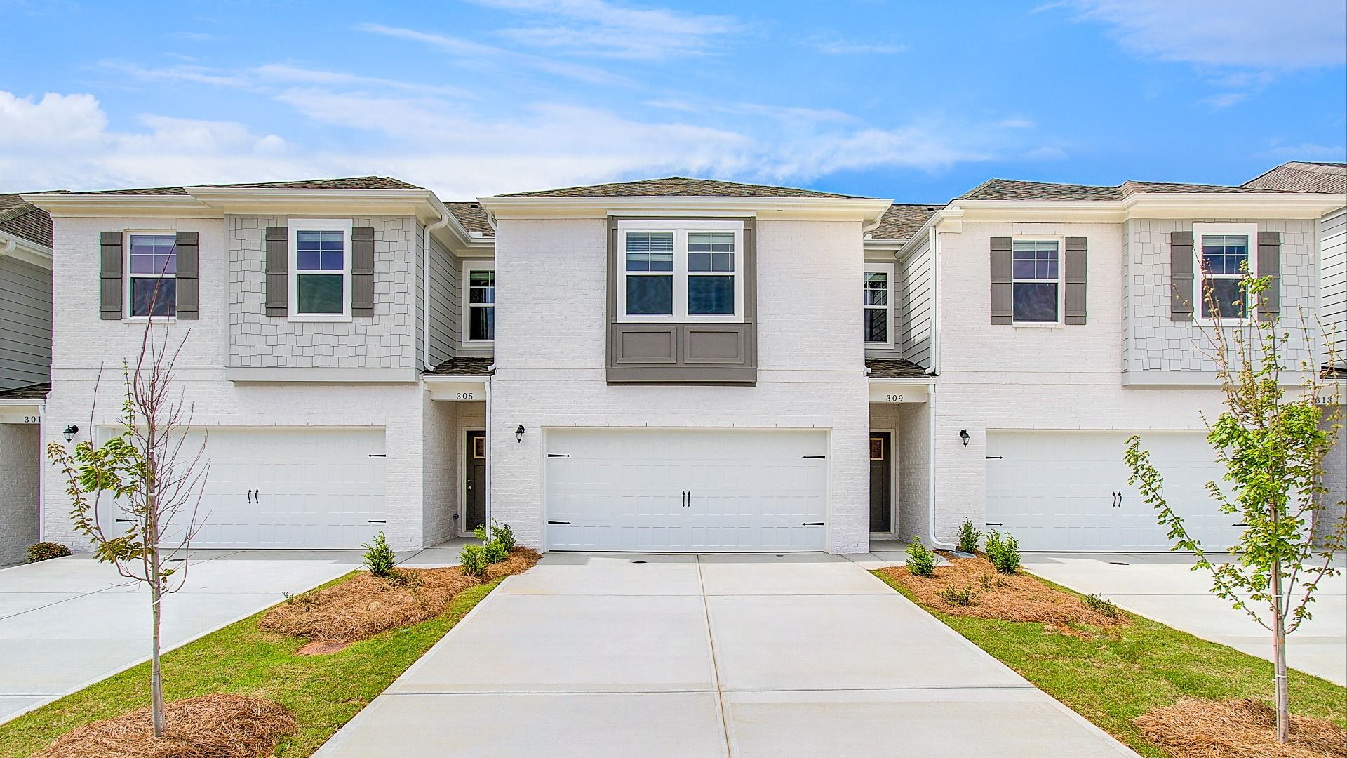 Austin - Alternate - Bowers Farm Townhomes: McDonough, Georgia - DRB Homes