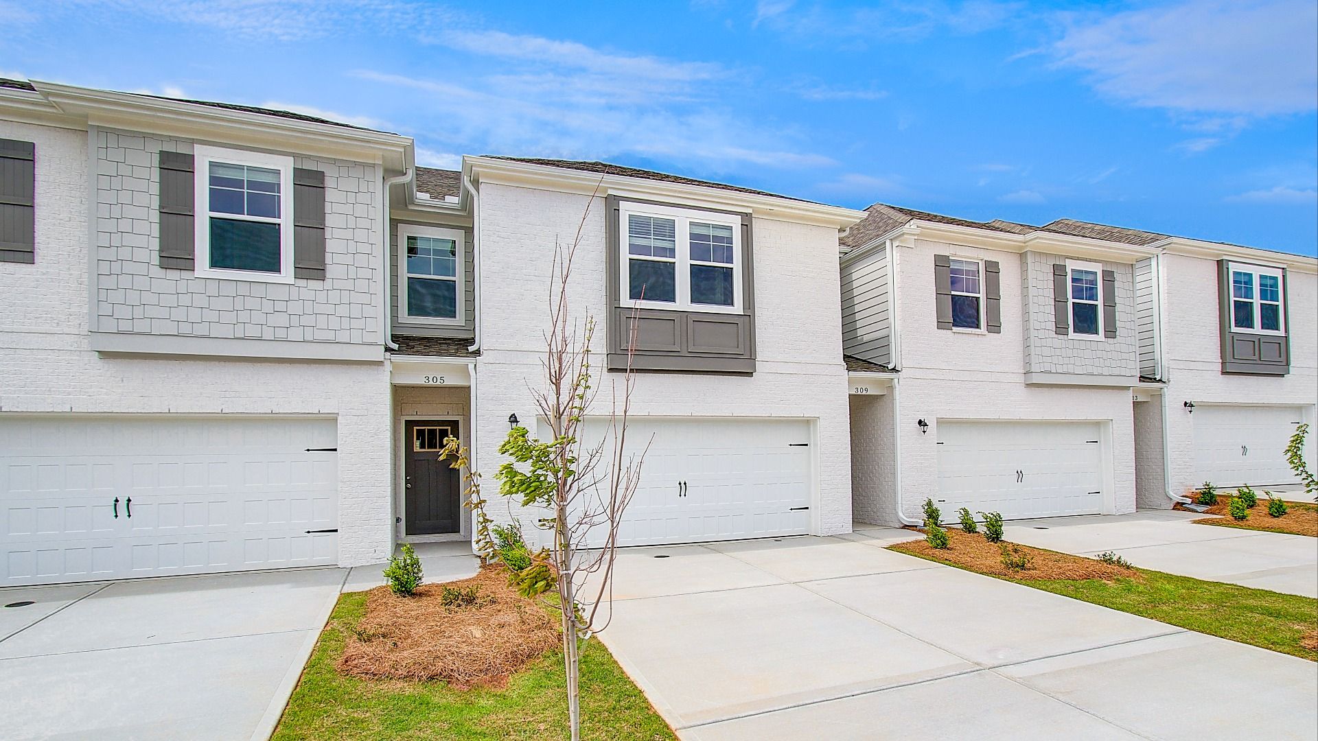 Austin - Alternate - Bowers Farm Townhomes: McDonough, Georgia - DRB Homes