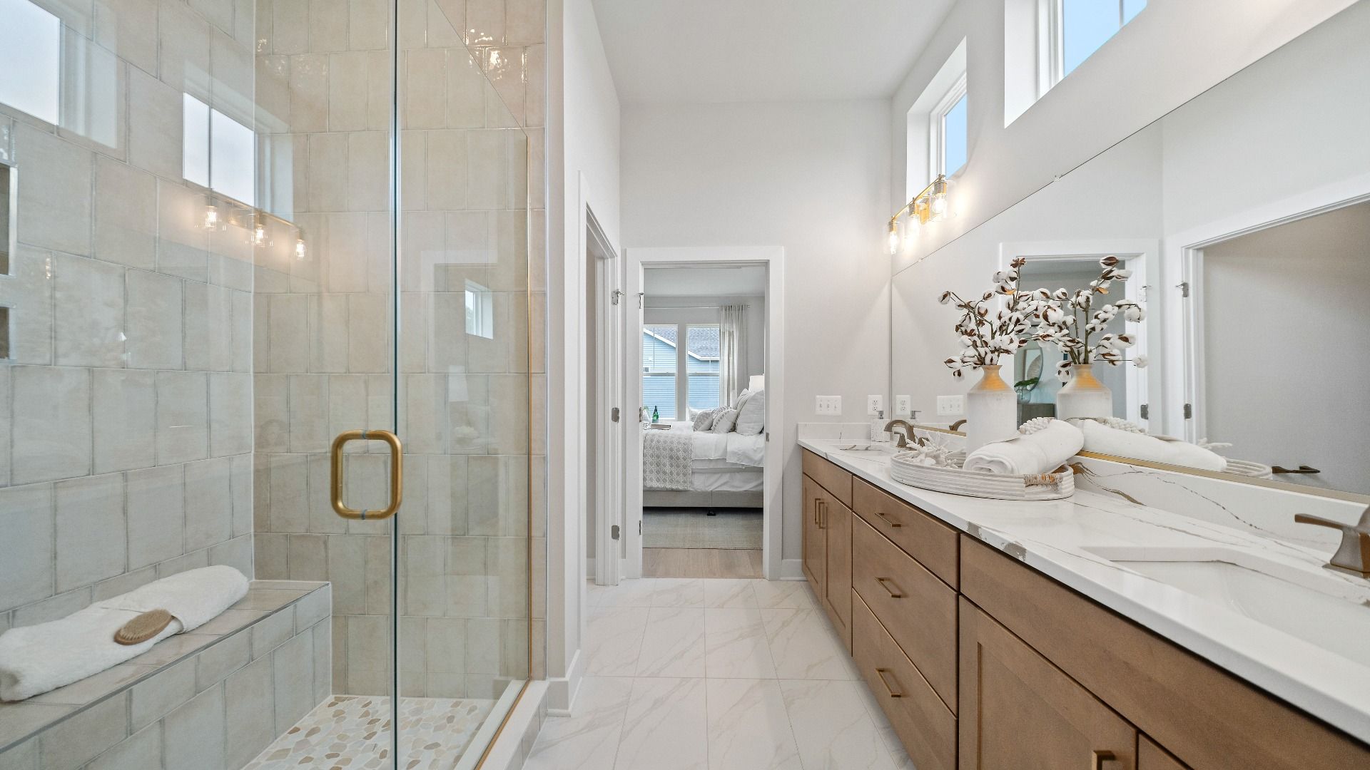 Spacious, Open Concept Bathrooms