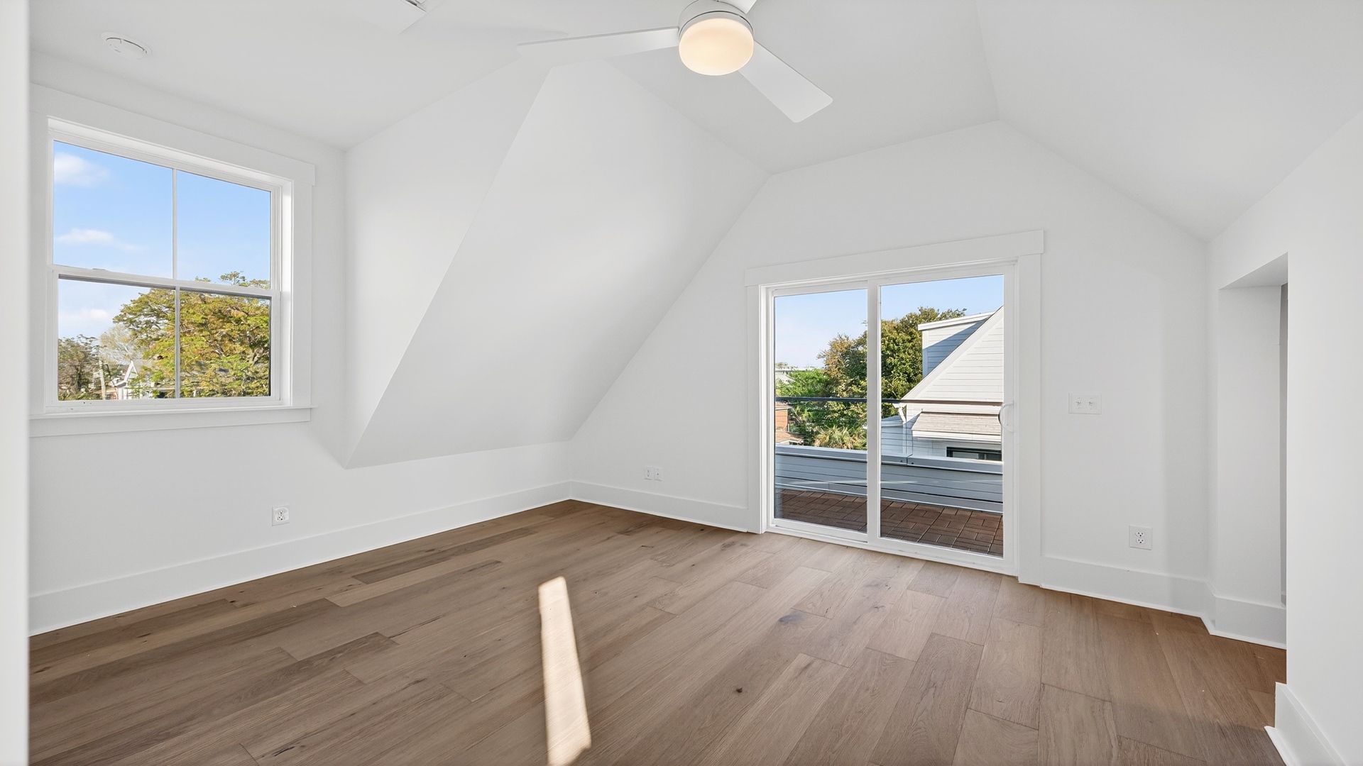 Spacious secondary bedroom in the Seabrook floor plan with natural light and flexible design.