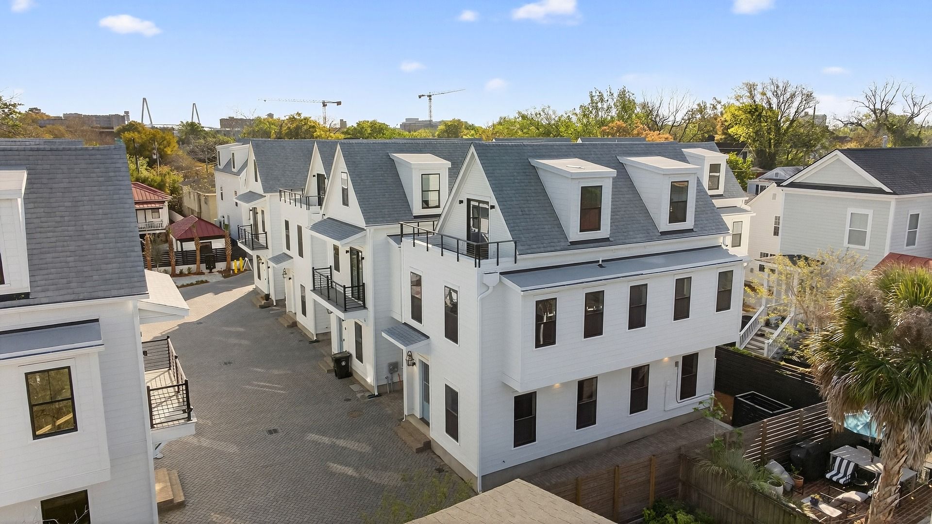 The Seabrook model- in Grants Court Downtown Charleston by DRB Homes