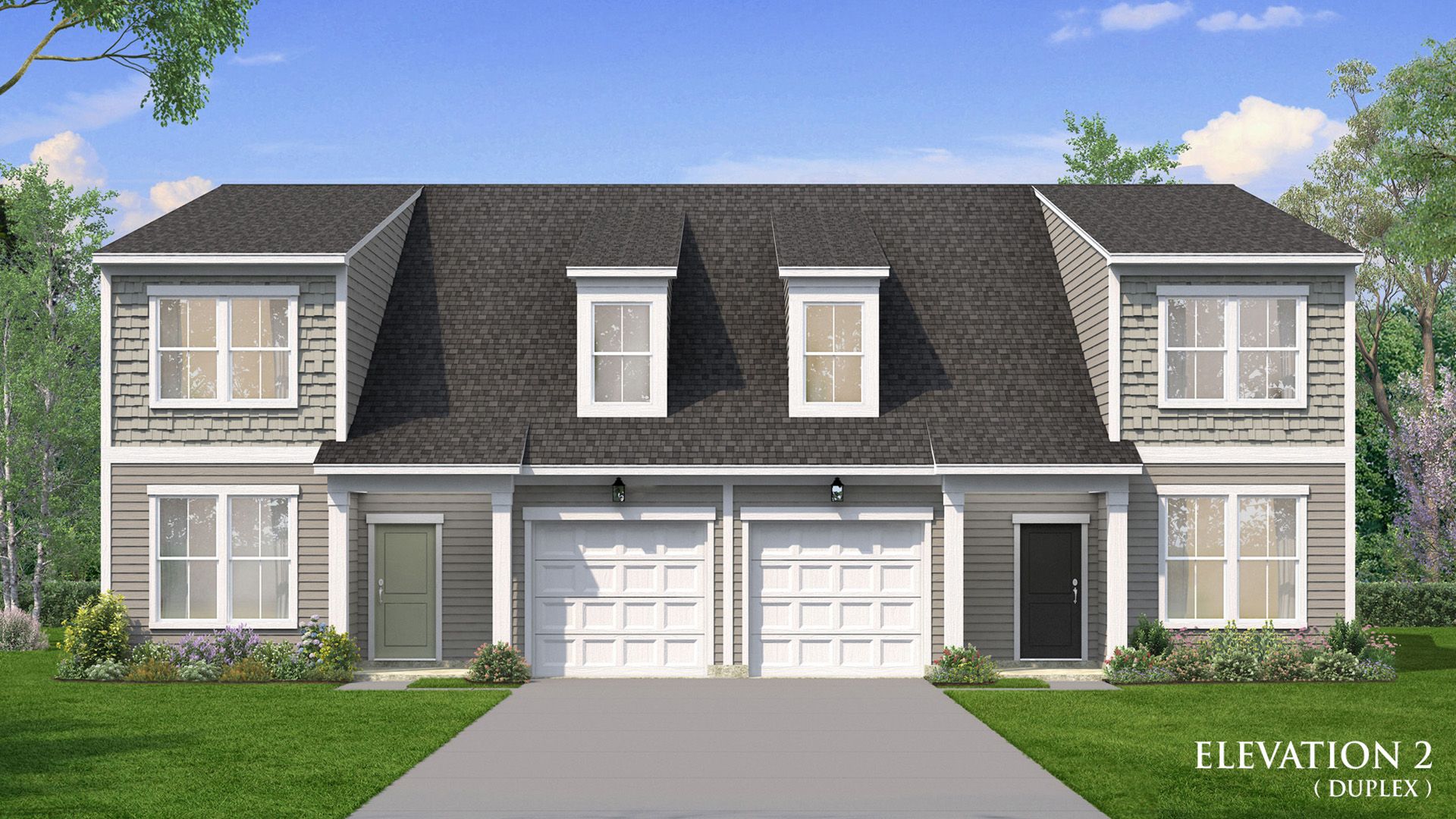 Summit Elevation 2 offers charming curb appeal and thoughtfully designed villa living.