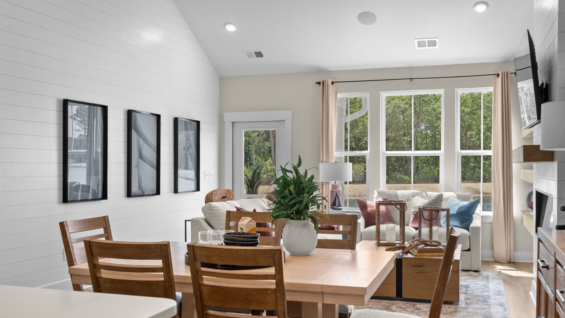 Bright dining area in the Summit home plan with open flow and everyday comfort.