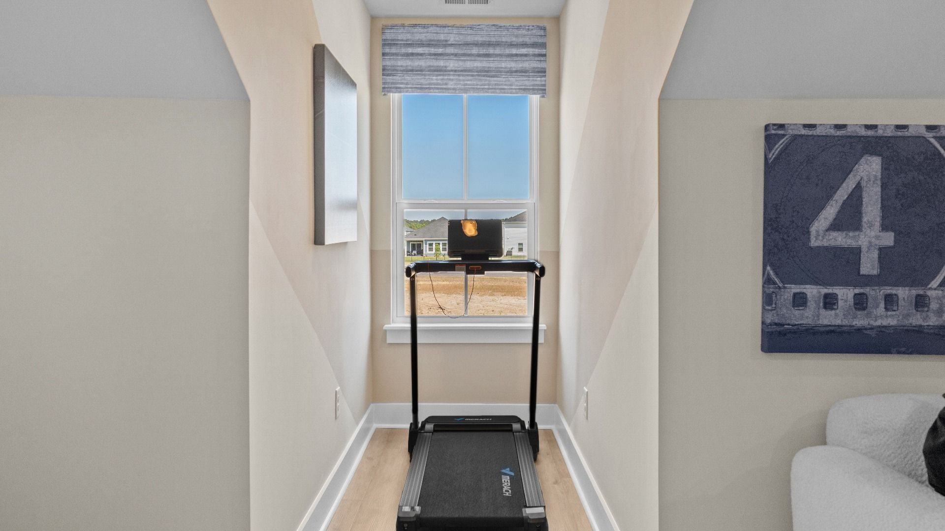 Bonus room nook in the Summit home plan featuring natural light and flexible living space.