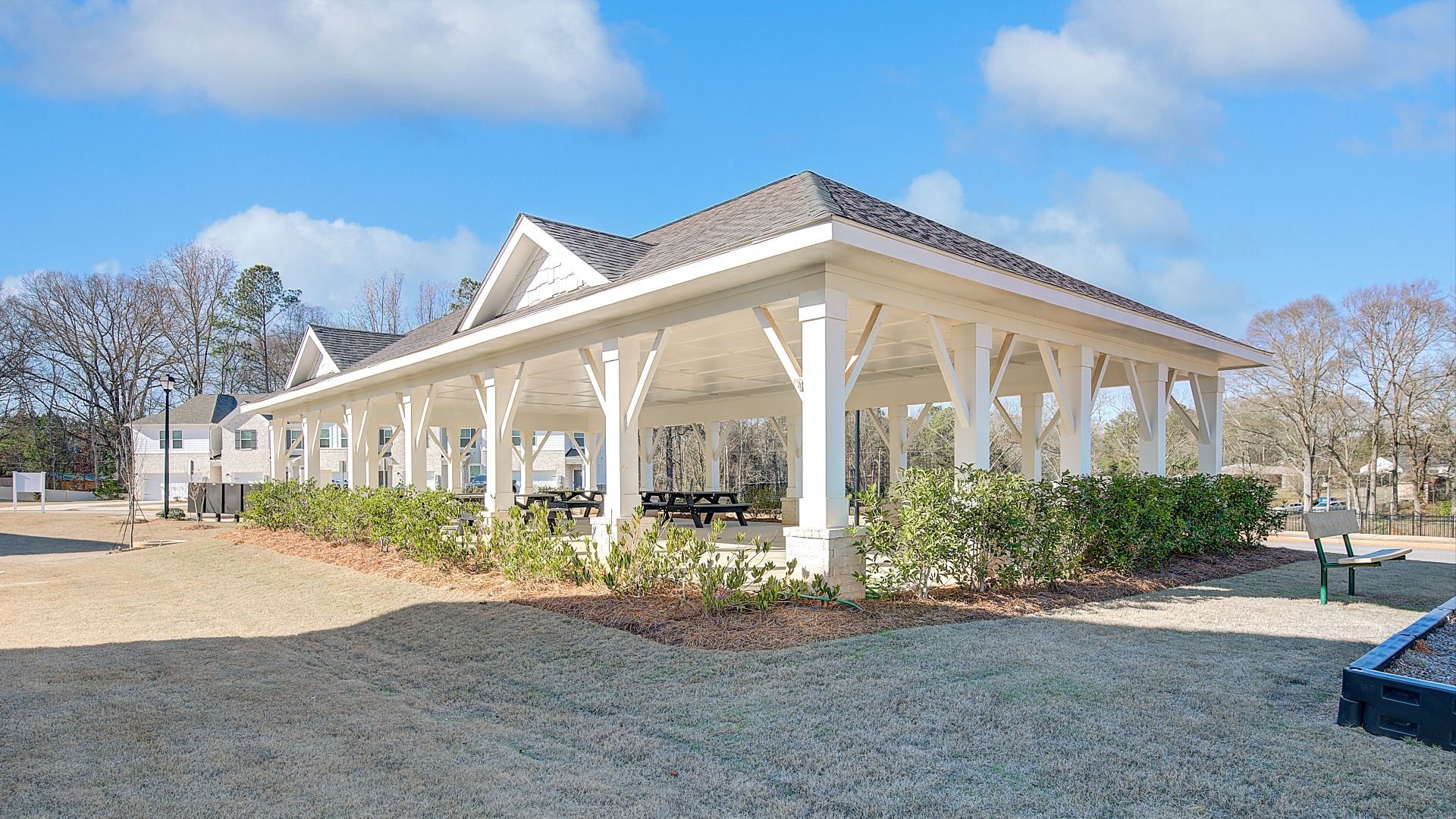 Community Pavilion for friend and family gatherings in Avery Landing in McDonough, GA