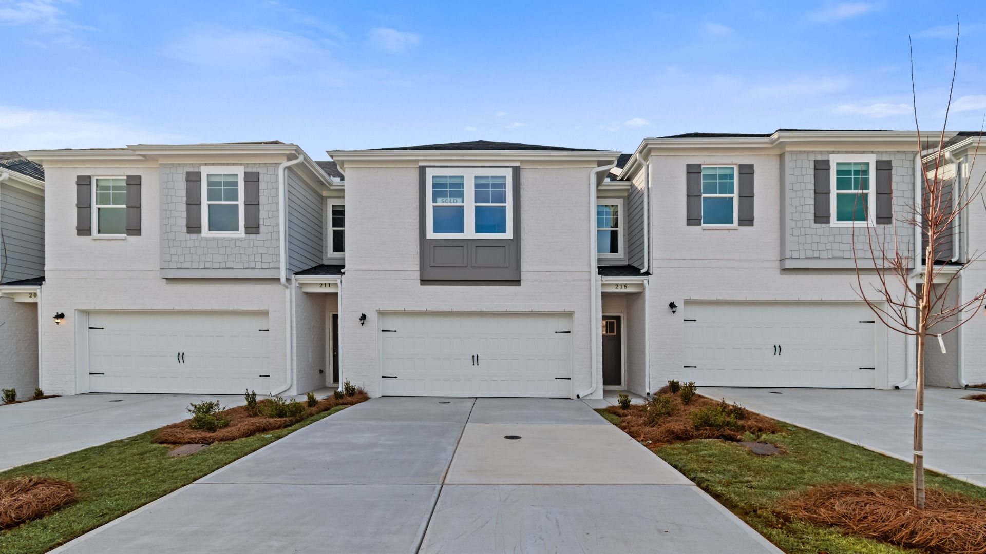 Austin - Alternate - Bowers Farm Townhomes: McDonough, Georgia - DRB Homes