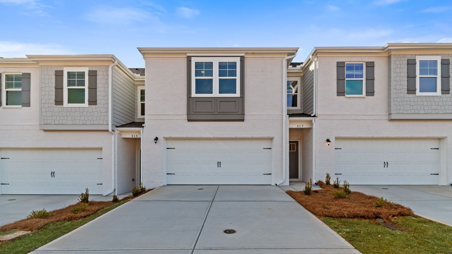 Austin - Alternate - Bowers Farm Townhomes: McDonough, Georgia - DRB Homes