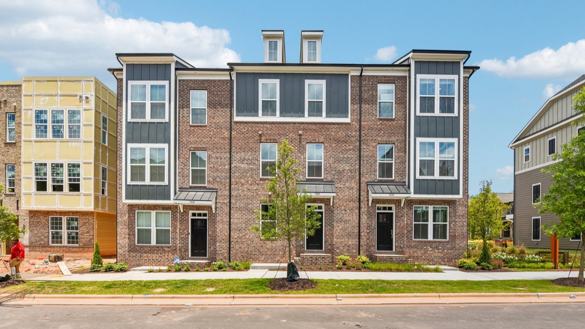 Landon - River District Townhomes: Charlotte, North Carolina - DRB Homes