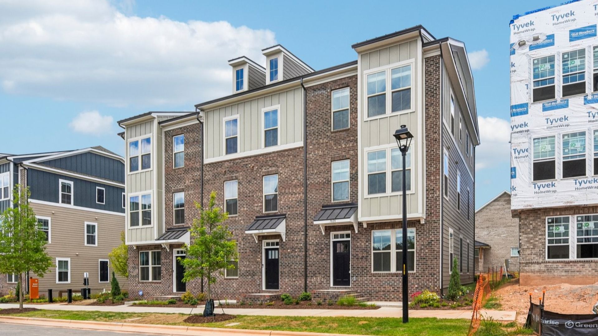Landon - River District Townhomes: Charlotte, North Carolina - DRB Homes
