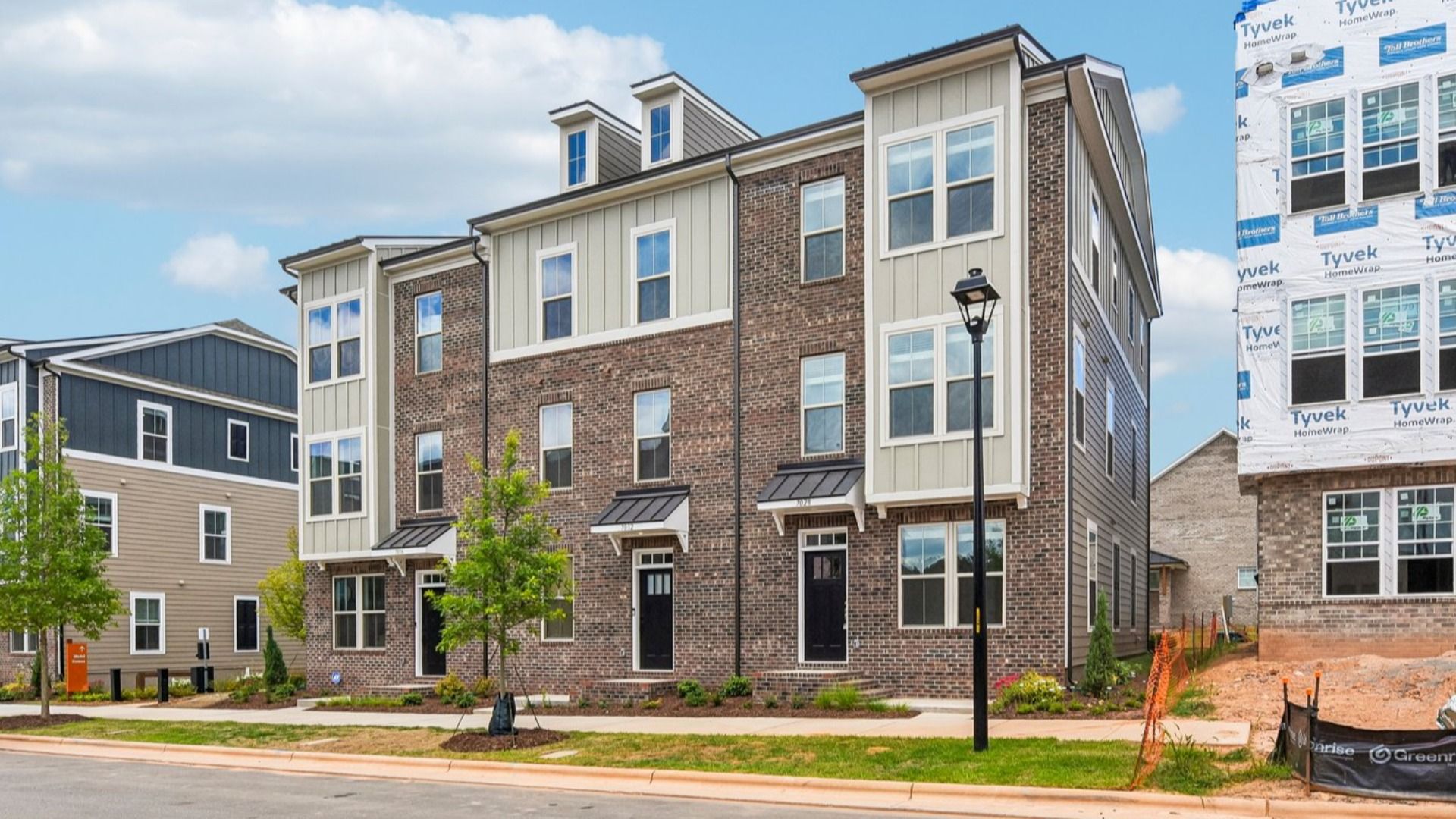 Landon - River District Townhomes: Charlotte, North Carolina - DRB Homes