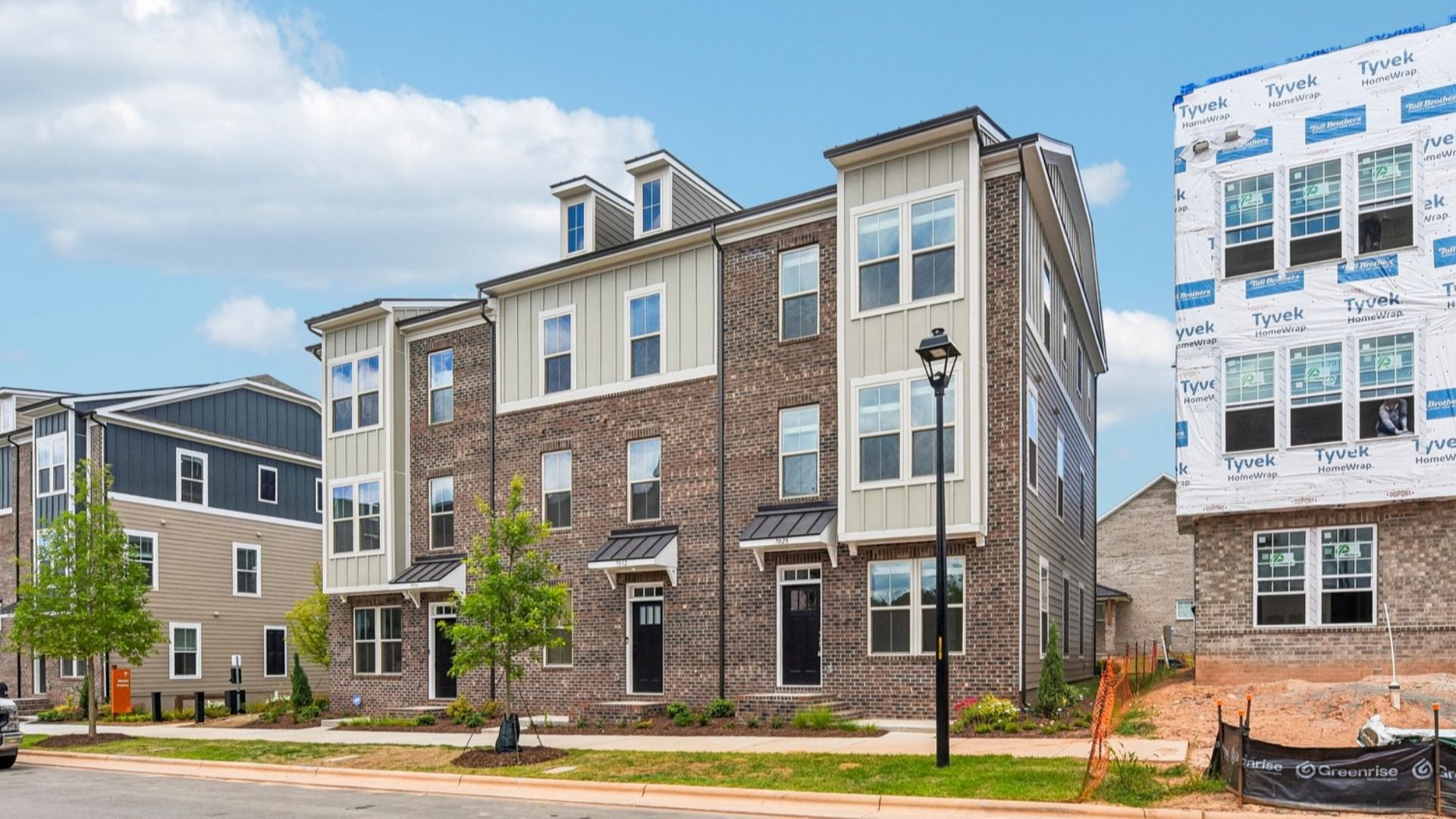 Landon - River District Townhomes: Charlotte, North Carolina - DRB Homes