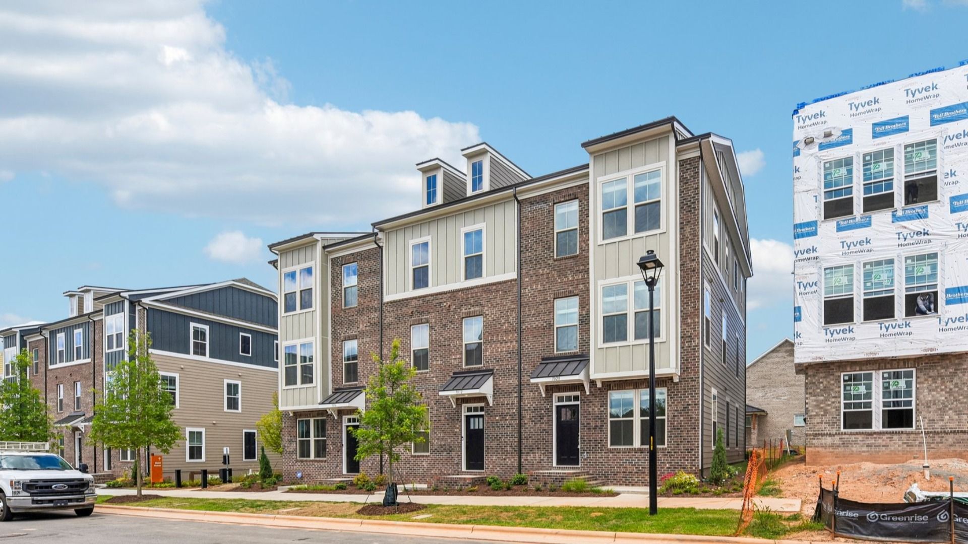 Landon - River District Townhomes: Charlotte, North Carolina - DRB Homes