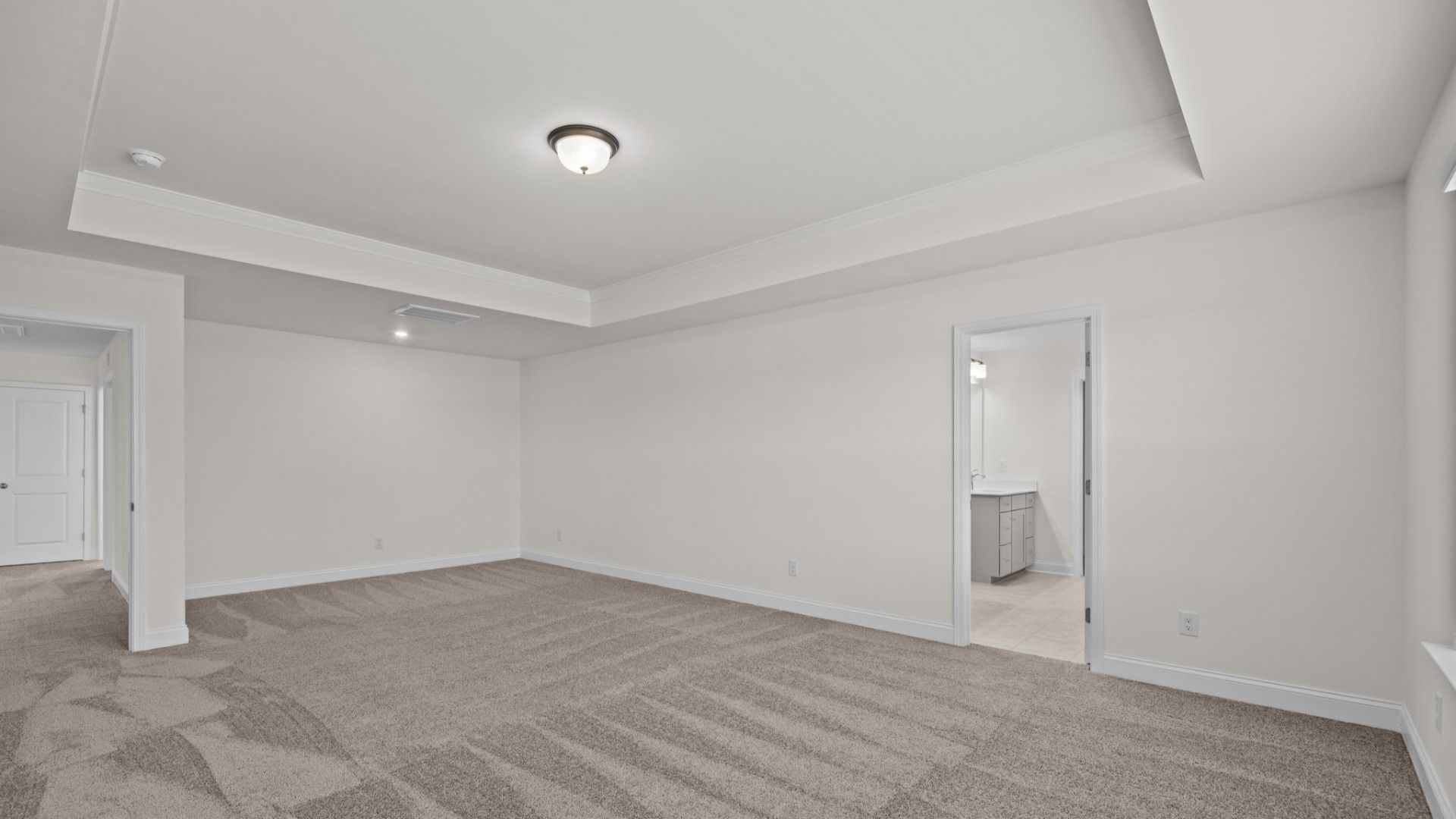 The Norris Plan by DRB Homes in Michaux Gardens - Primary Suite (Representative Photo)
