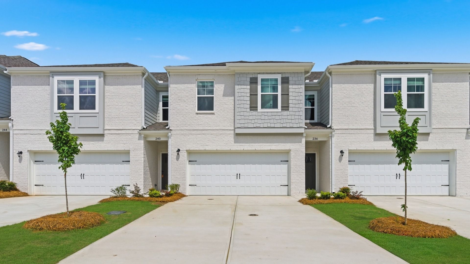 Austin - Alternate - Bowers Farm Townhomes: McDonough, Georgia - DRB Homes
