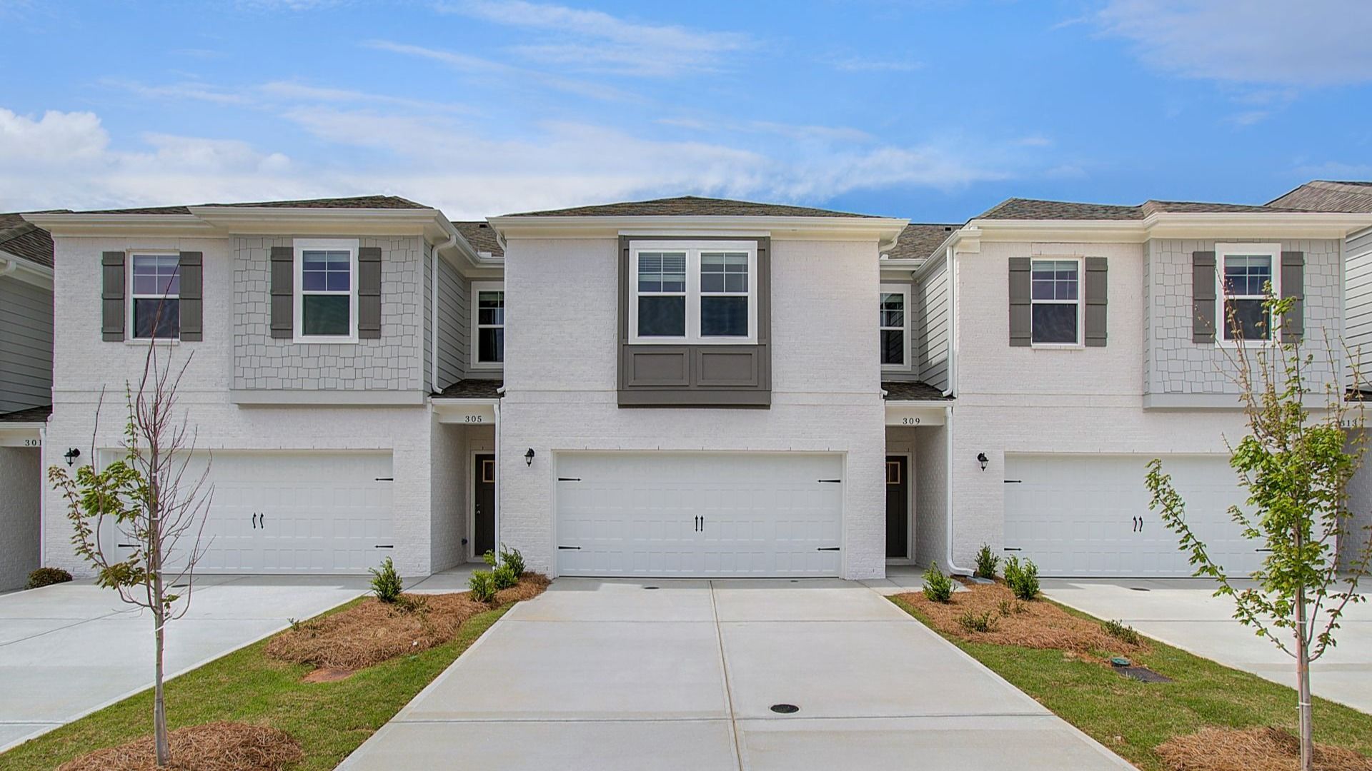 Austin - Alternate - Bowers Farm Townhomes: McDonough, Georgia - DRB Homes