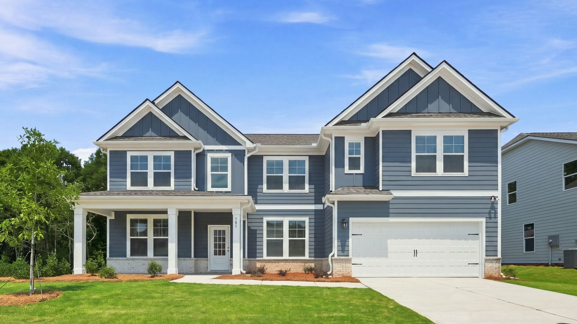 Clarity -  Front Entry - Brighton: Locust Grove, Georgia - DRB Homes