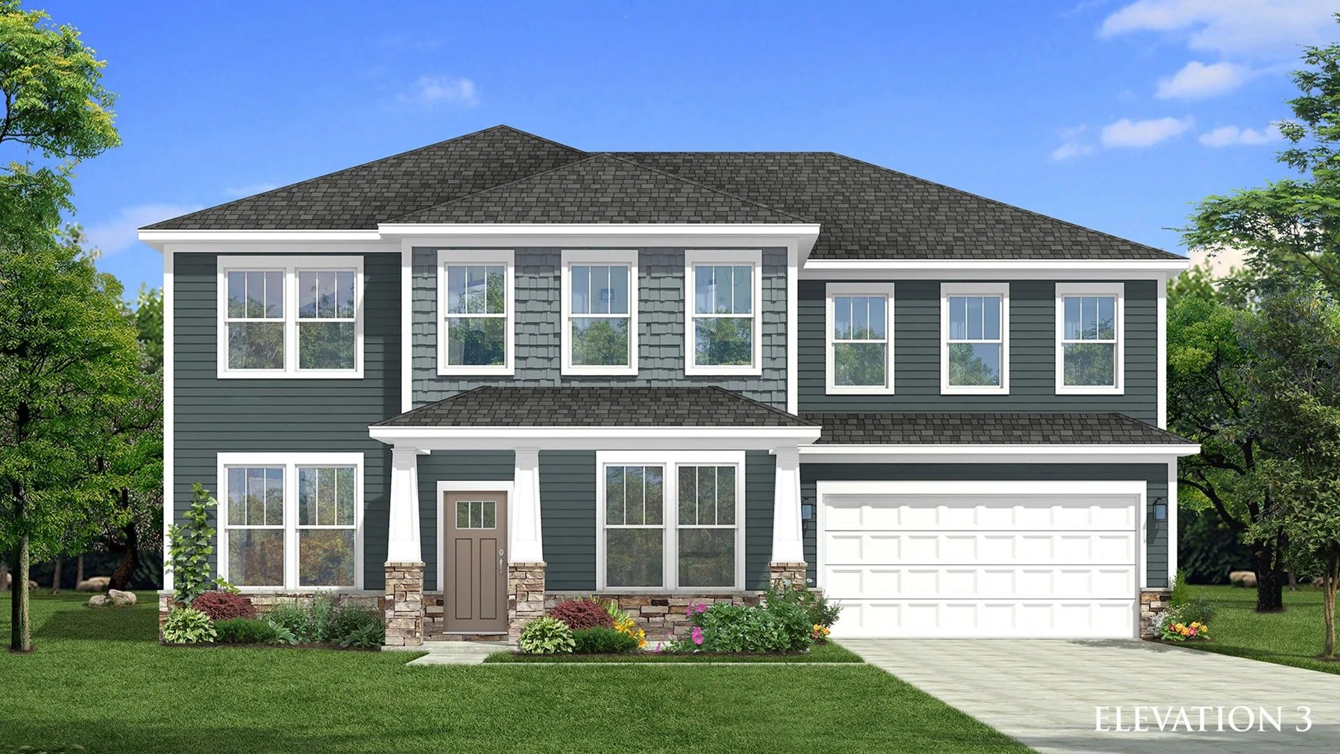 The Townsend - Elevation 3