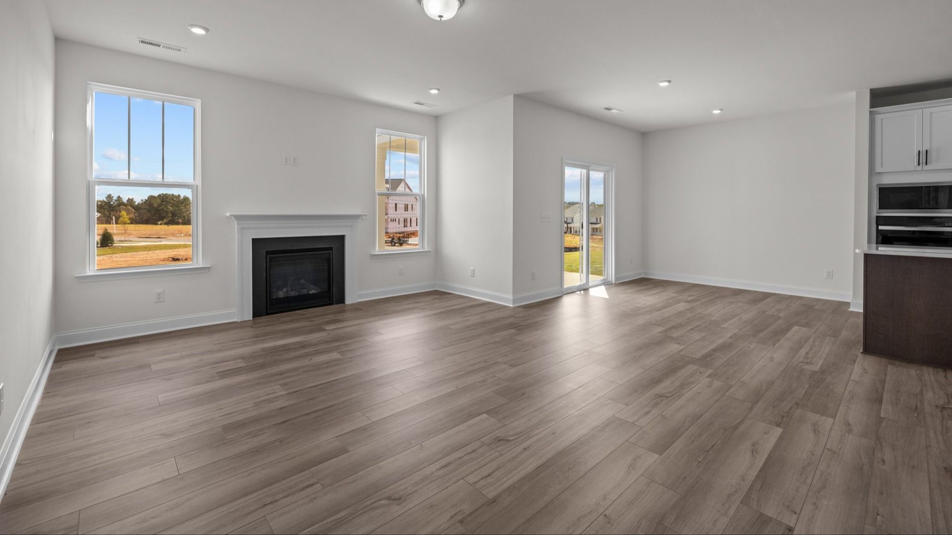 The Fairfield Plan by DRB Homes - Living Space & Cafe