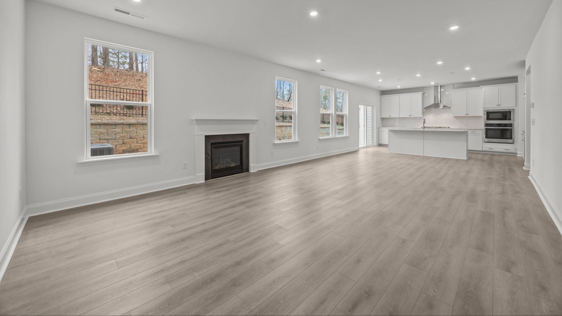 The Burton Plan by DRB Homes - Living Space & Kitchen