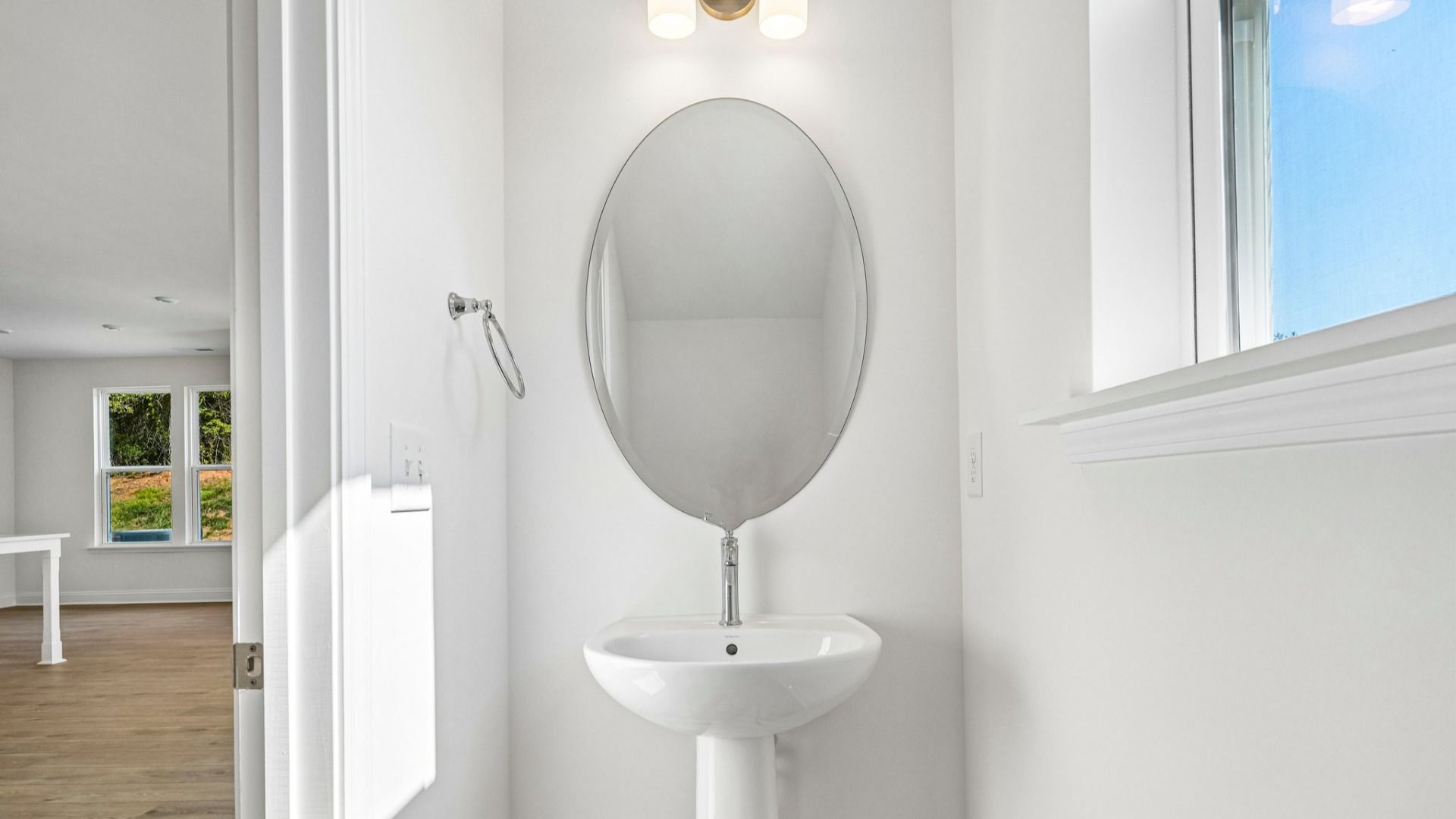 The Beramont Plan by DRB Homes in Farms at Bellingham, Mooresville NC - Powder Room