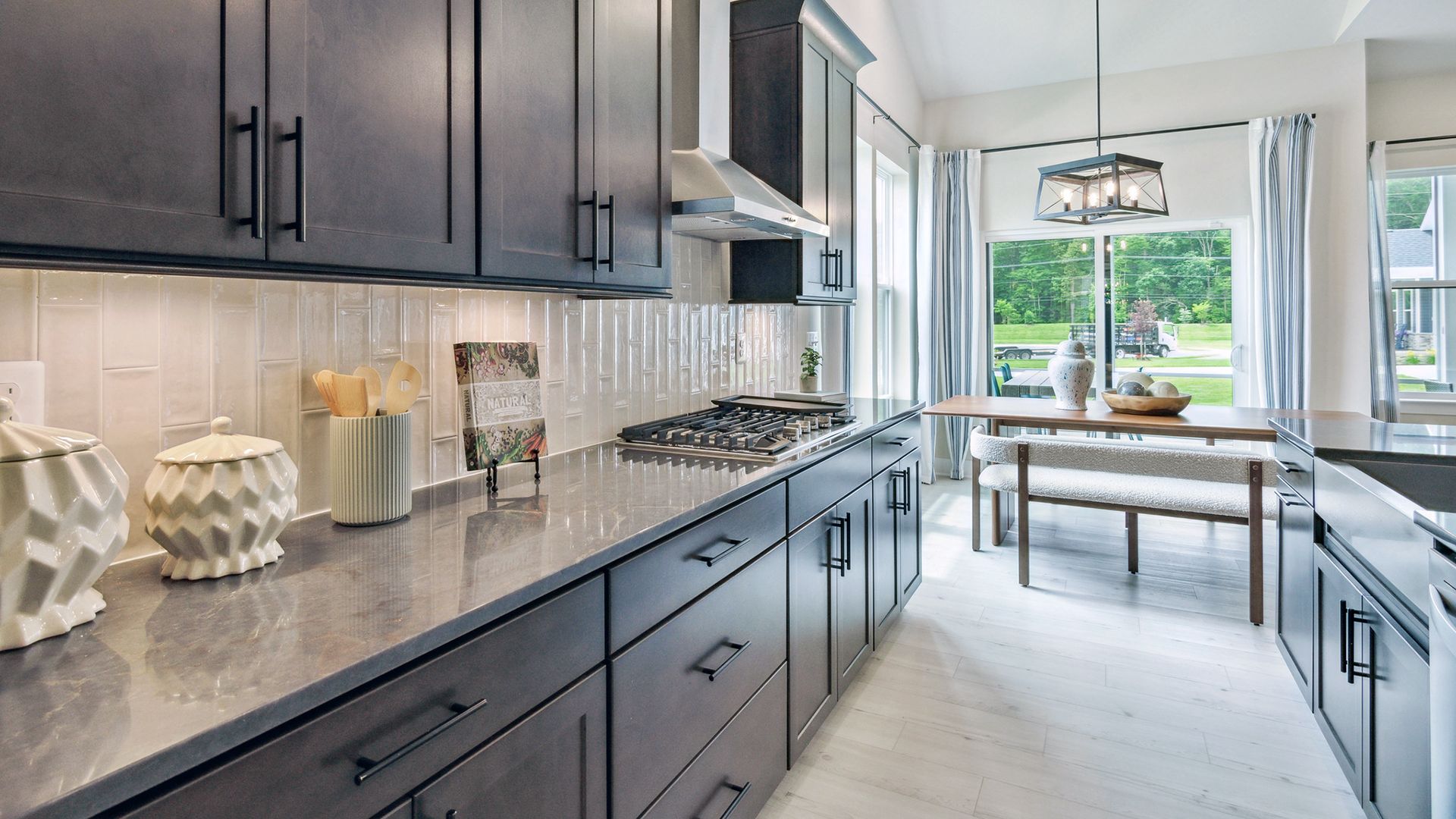 Gourmet Kitchen with Stainless Steel Appliances
