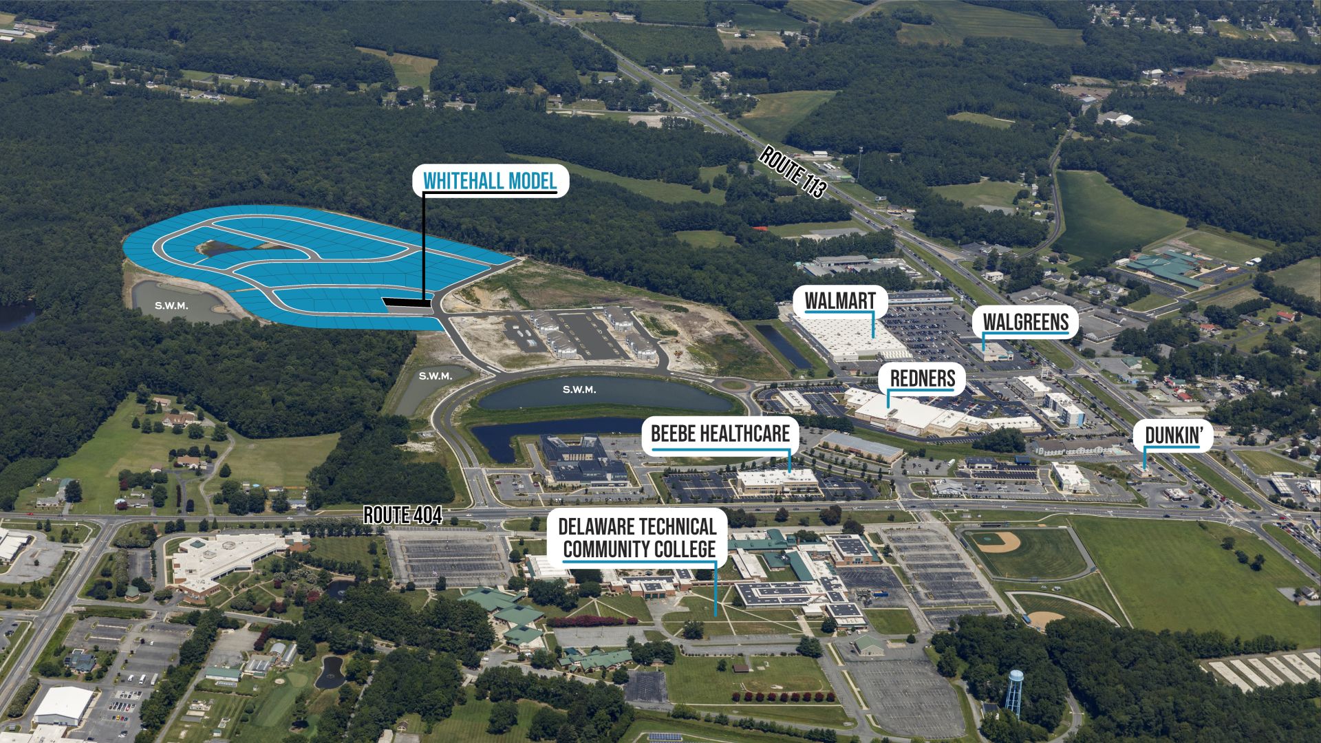 The Village of College Park is Conveniently Located to Major Commuter Routes and Local Amenities