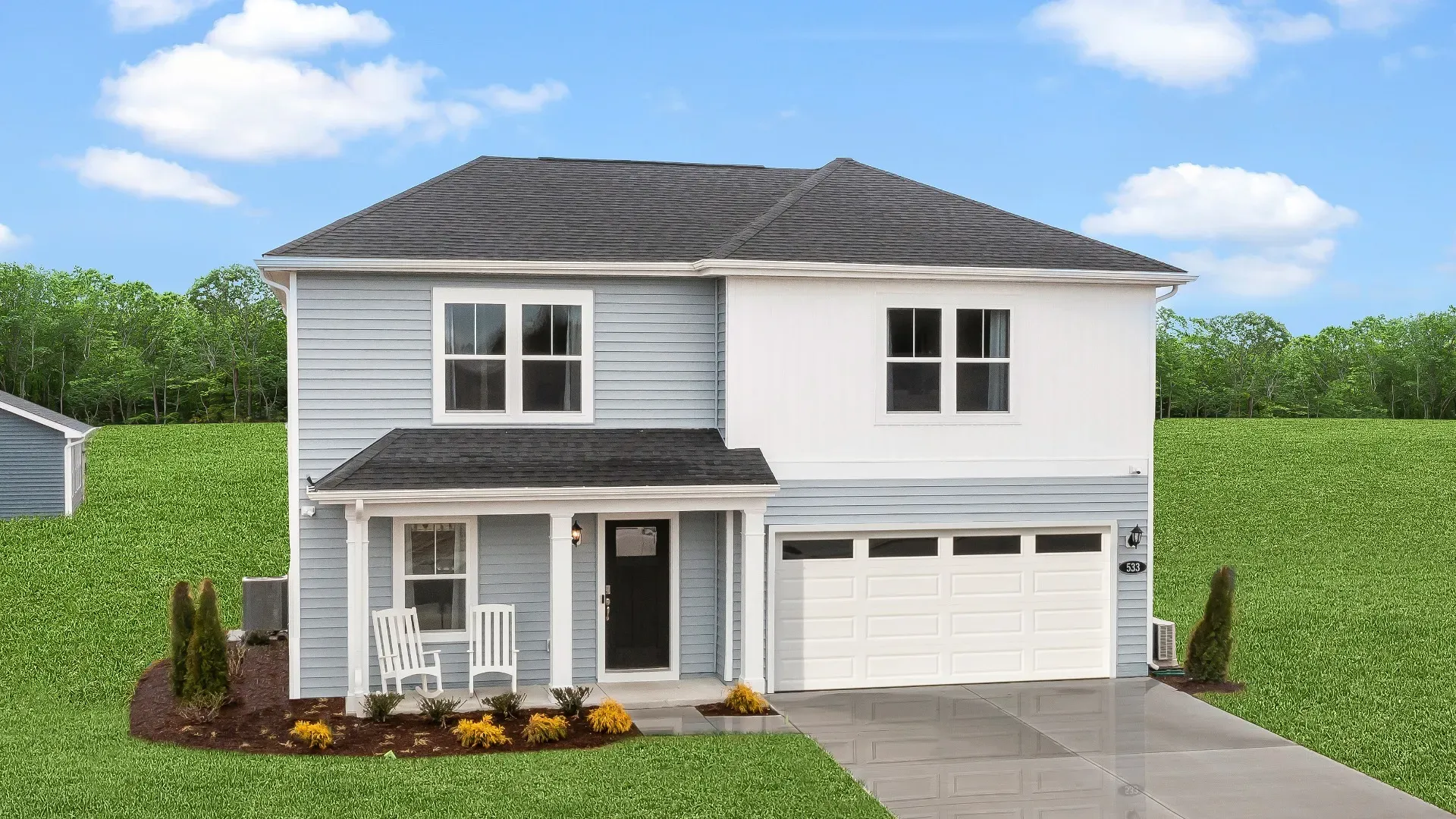 Whitehall II - The Village of College Park: Georgetown, Delaware - DRB Homes