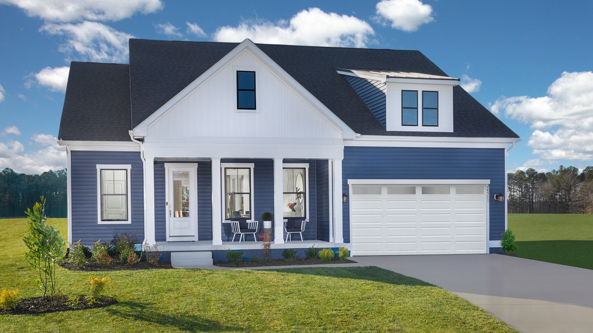 Front Exterior of the St. Kitts Model at Wetherby