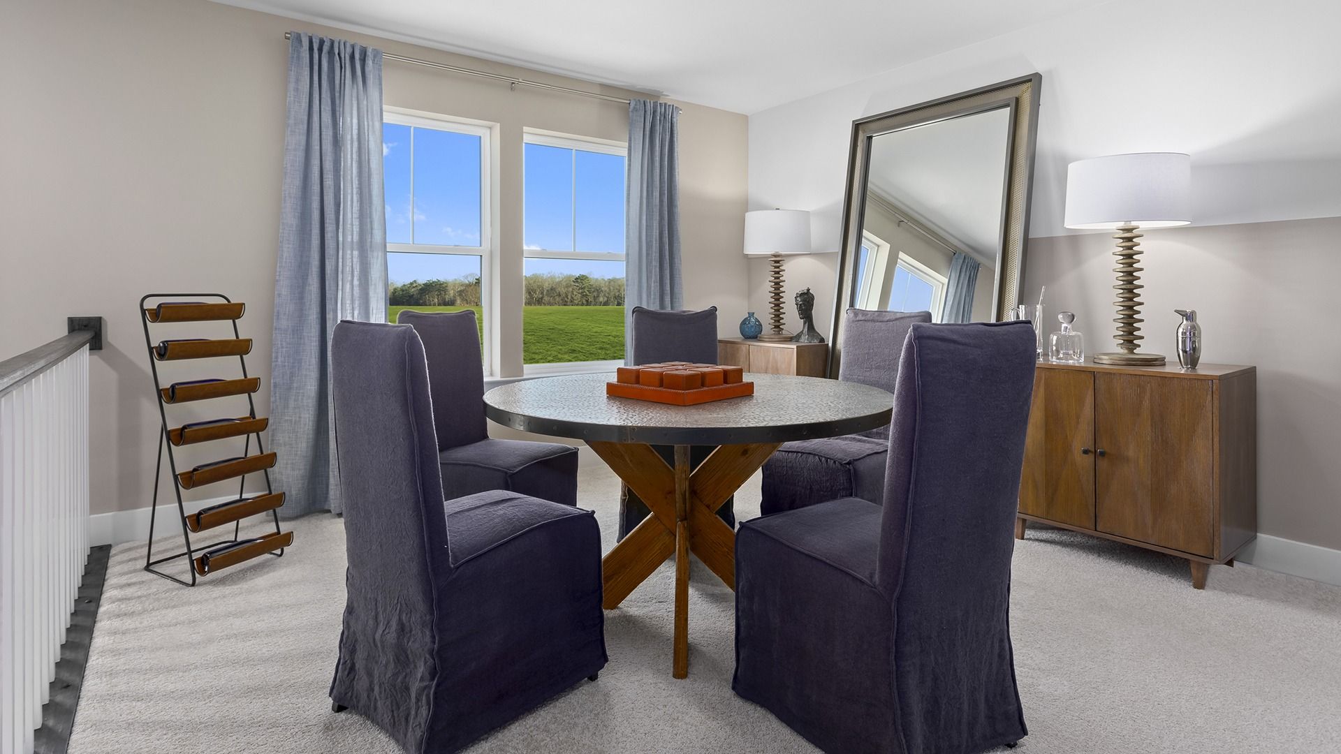 Loft on the Optional Second Floor in the St. Kitts model at Wetherby