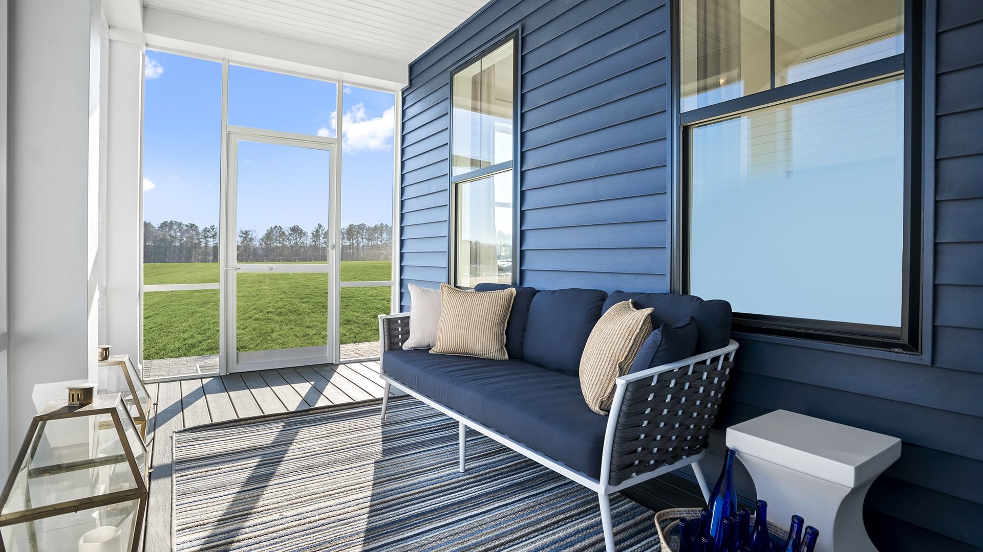 Rear Screened Lanai in the St. Kitts model at Wetherby