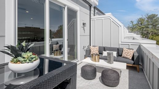 Outdoor Living Available with the Rooftop Terraces