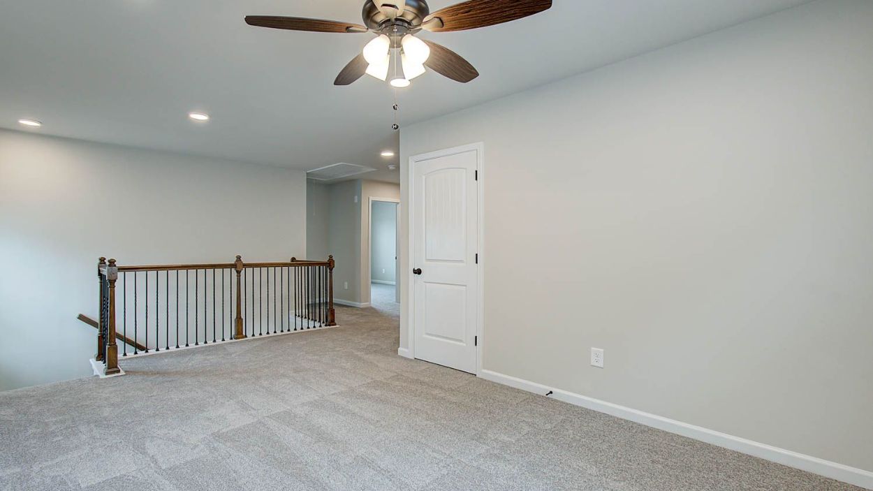 Spacious loft for work, play, or lounge use in the Vickery at Berkeley Lakes in Locust Grove, GA.