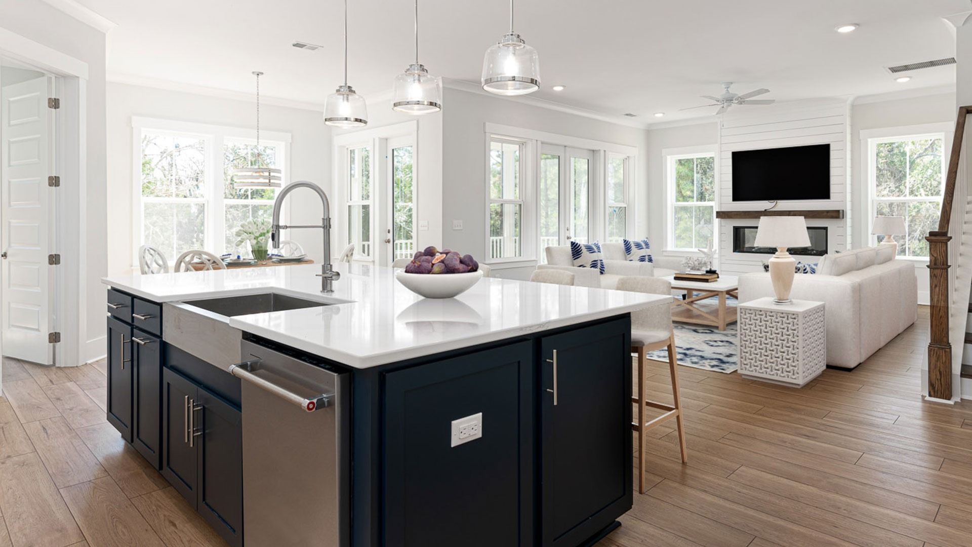 ballam oaks mount pleasant keeneland floorplan open concept kitchen