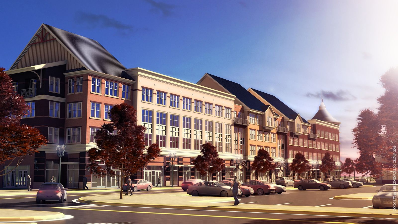 Community Rendering Showcasing the Retail Space Coming Soon to Kincora in Loudoun County