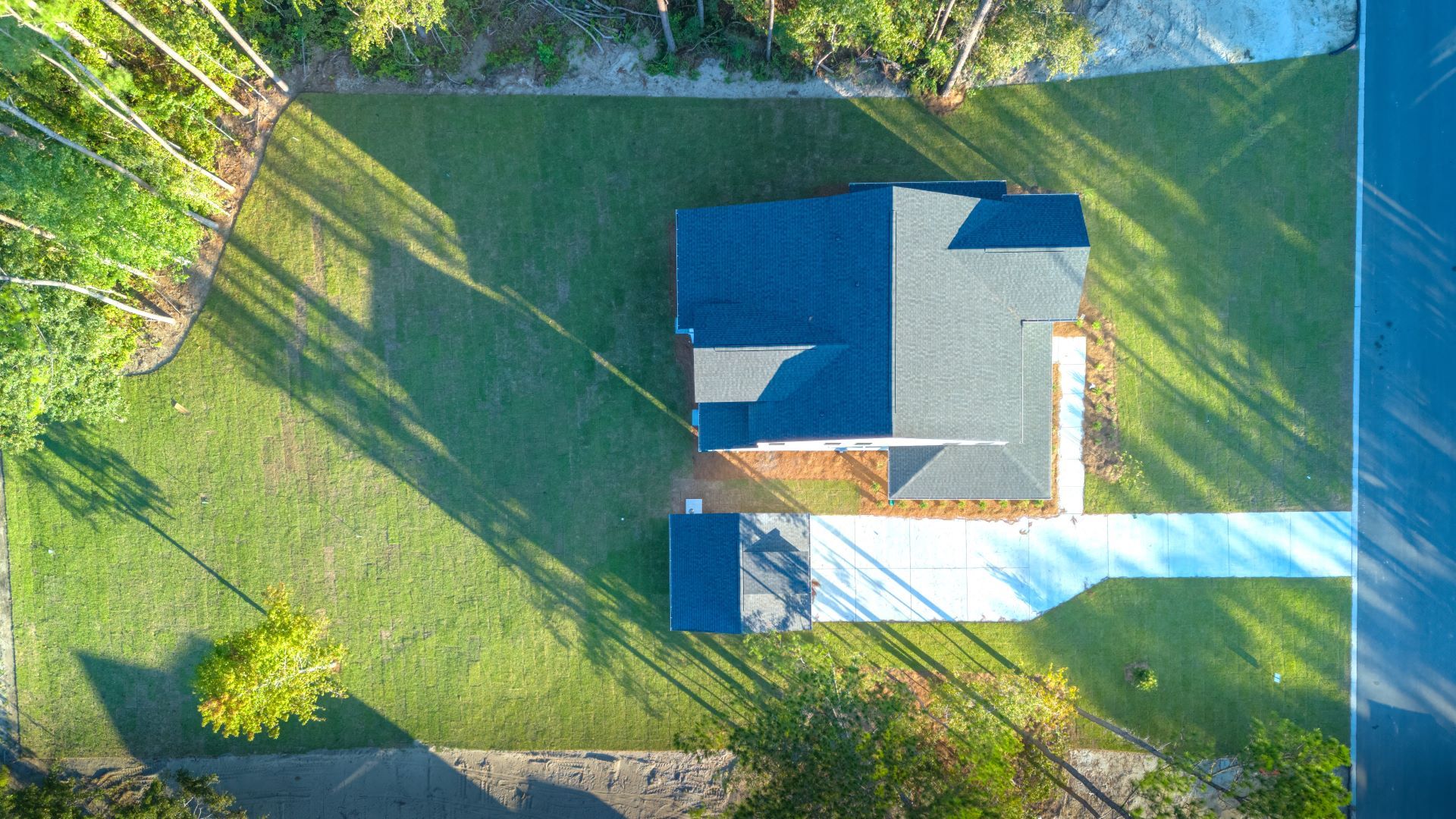 Pamlico Terrace homesite drone photo