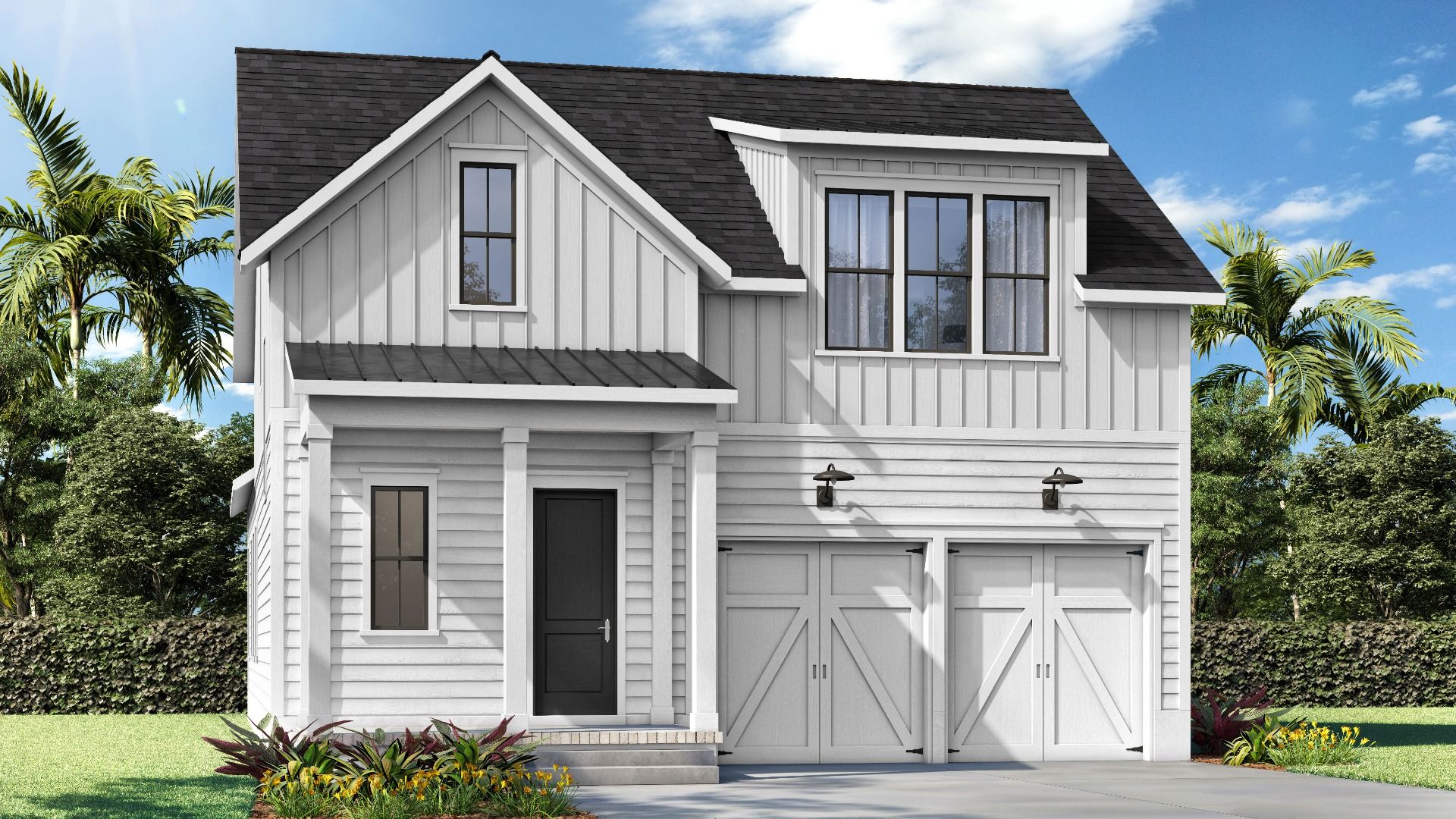 Beaufain Model Home in Midtown at Nexton in by DRB homes offering new single-family homes