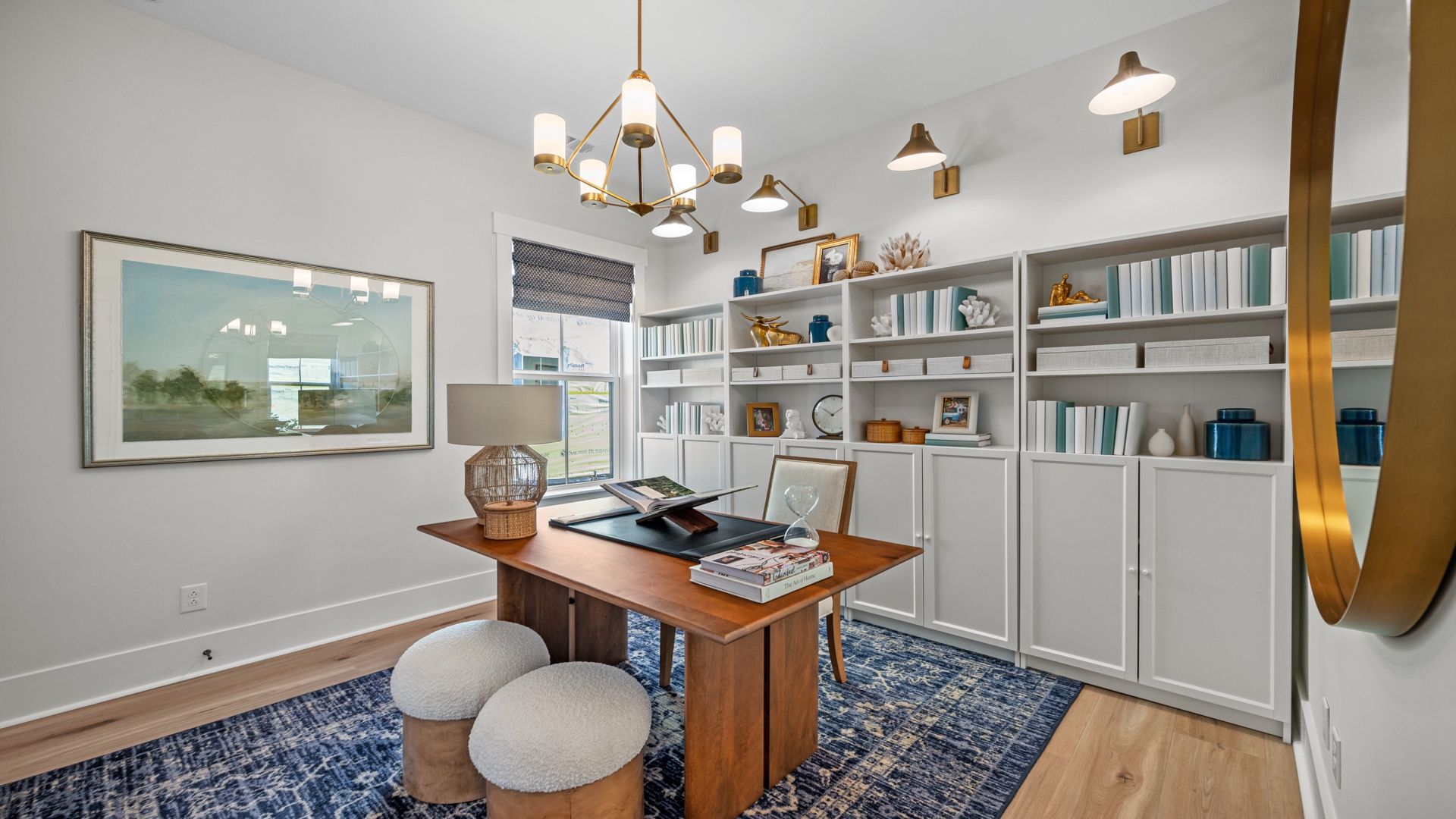 The study at Midtown at Nexton by DRB homes offering the perfect open layout