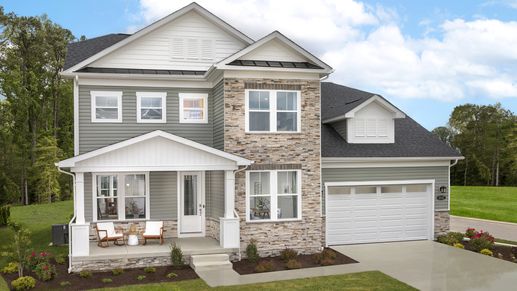 Exterior View of the St.John Home Design