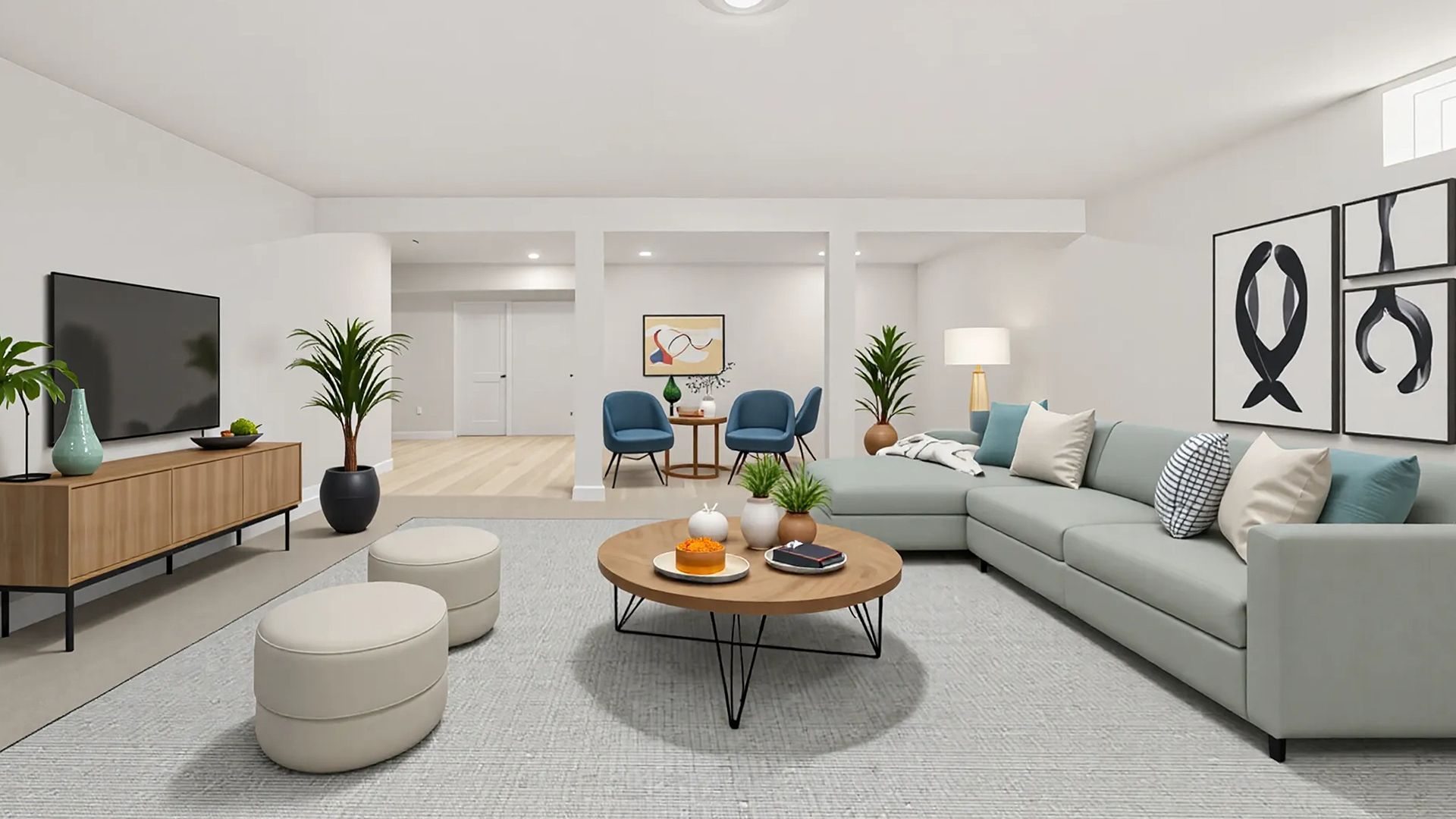 Finished Basement