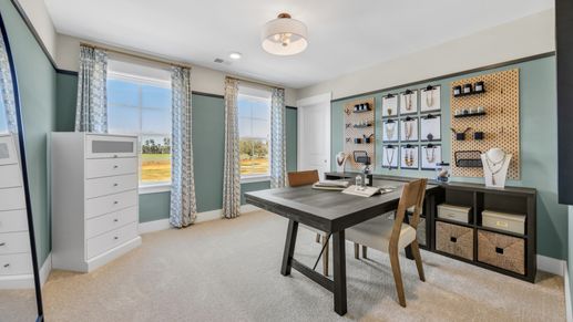Secondary Bedroom that can be used as an Office Space at Chestnut Farms near Myrtle Beach